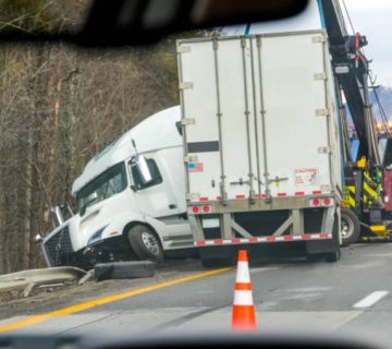 qué hacer después de un accidente de camión